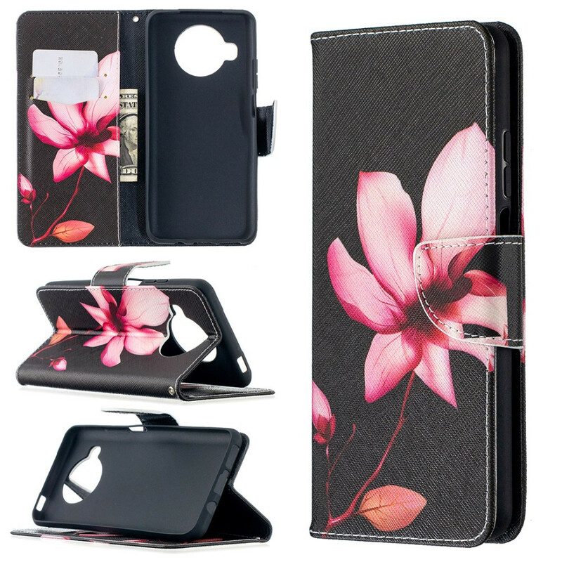 Flip Case voor Xiaomi Mi 10T Lite Roze Bloem