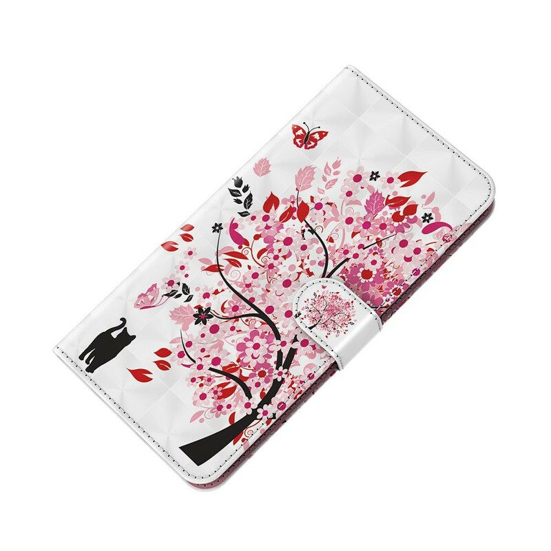 Flip Case voor Xiaomi Mi 10T Lite Roze Boom