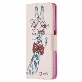 Flip Case voor Xiaomi Mi 10T Lite Slimme Giraf