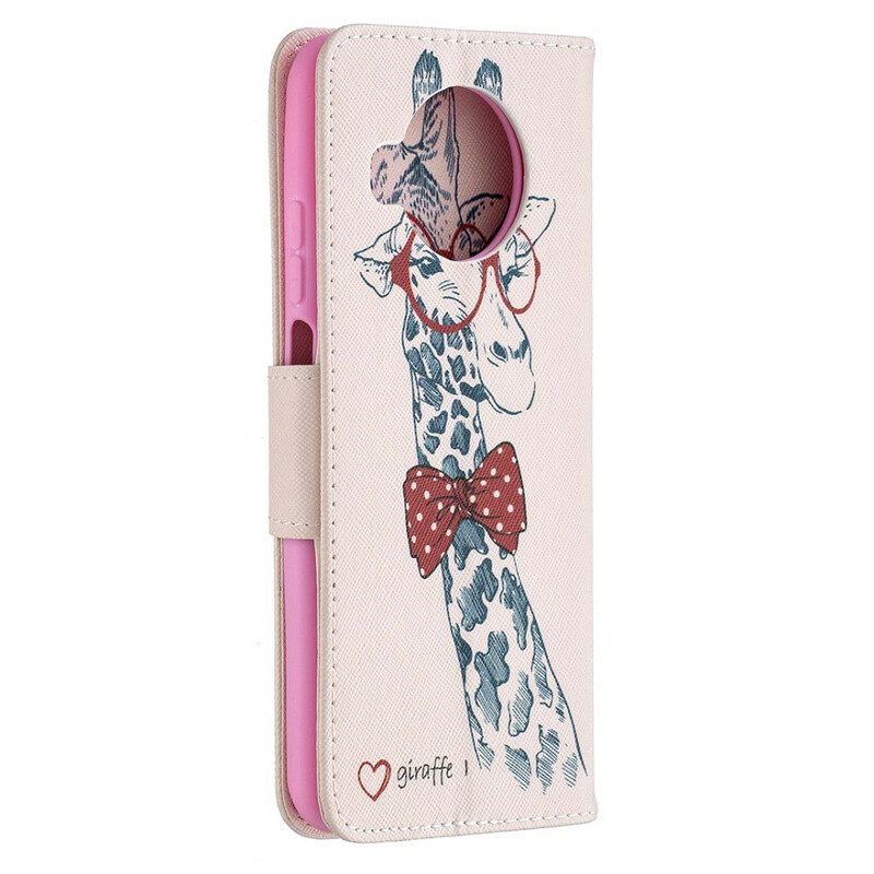 Flip Case voor Xiaomi Mi 10T Lite Slimme Giraf