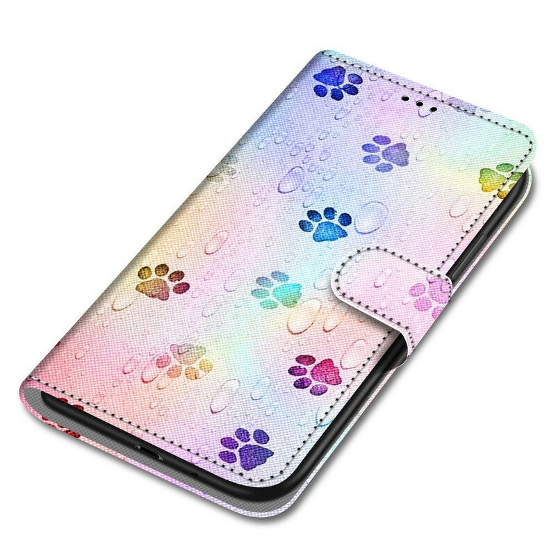 Folio-hoesje voor Xiaomi Mi 10T Lite Kattensporen