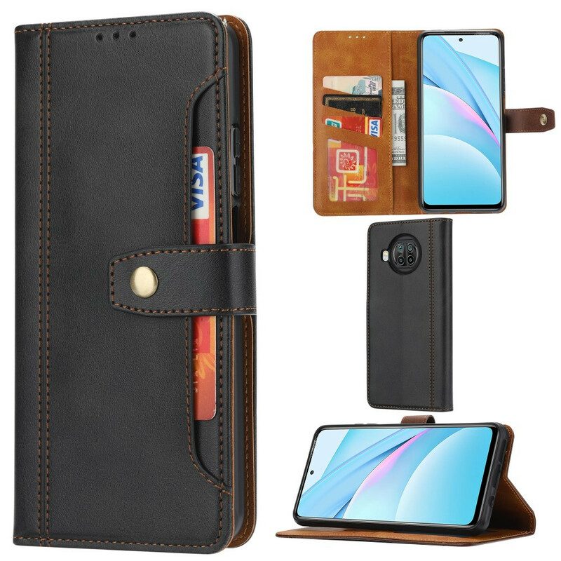 Folio-hoesje voor Xiaomi Mi 10T Lite Met Riem