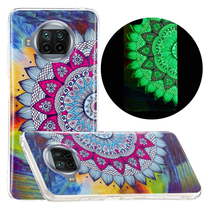 Hoesje voor Xiaomi Mi 10T Lite Fluorescerende Kleurrijke Mandala