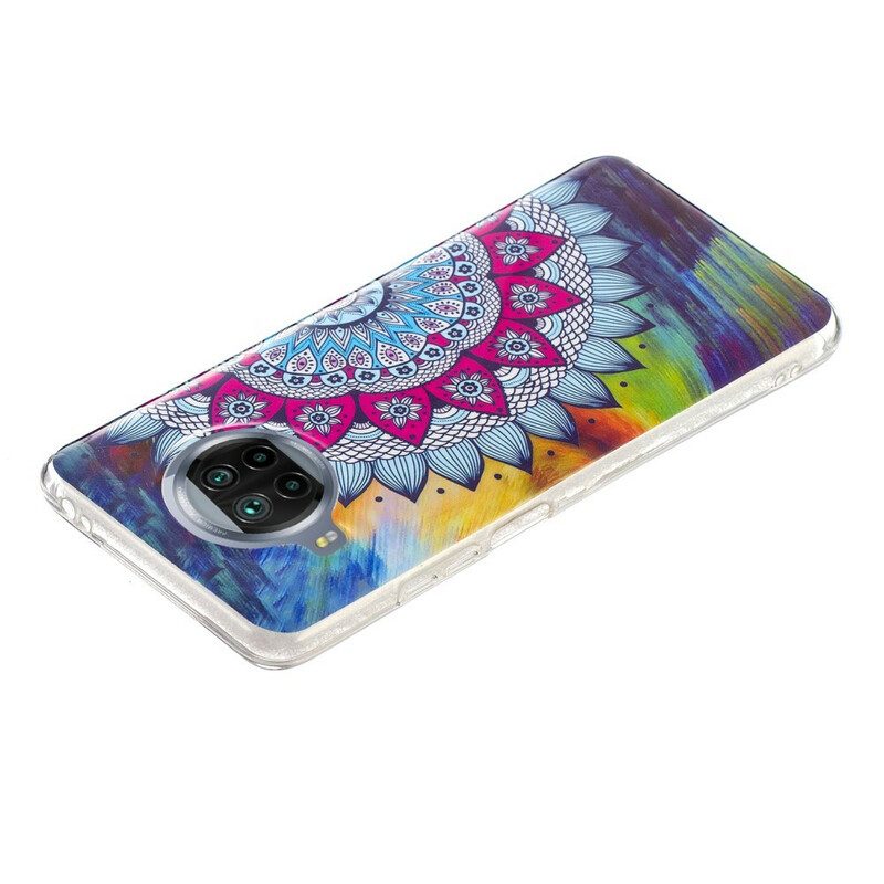 Hoesje voor Xiaomi Mi 10T Lite Fluorescerende Kleurrijke Mandala