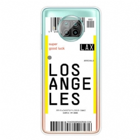 Hoesje voor Xiaomi Mi 10T Lite Instapkaart Naar Los Angeles