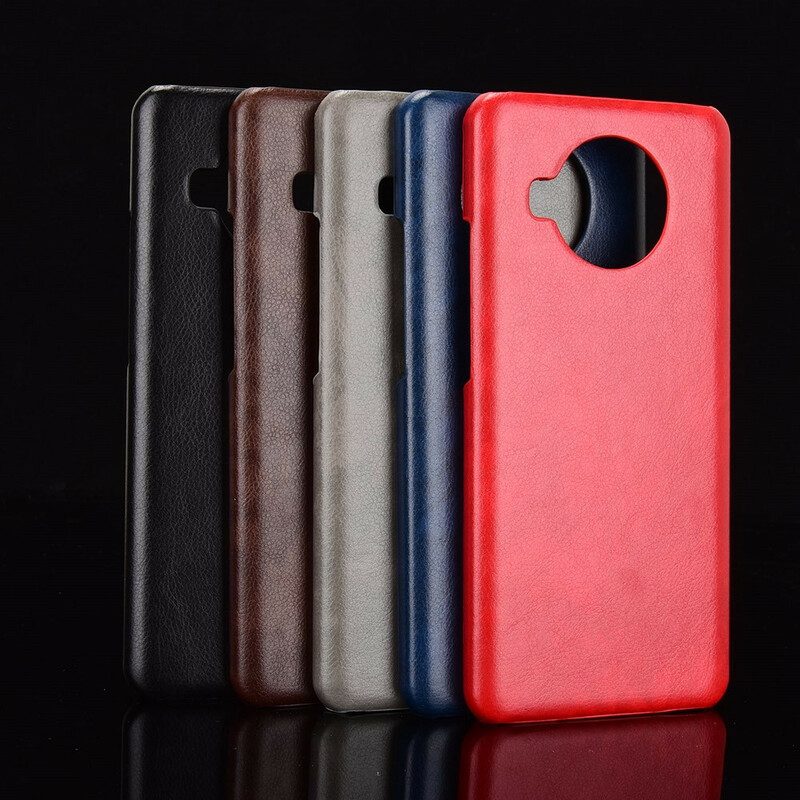 Hoesje voor Xiaomi Mi 10T Lite Litchi-leereffect