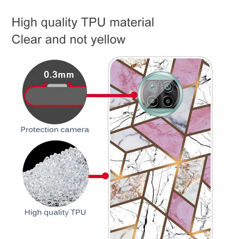Hoesje voor Xiaomi Mi 10T Lite Marmeren Geometrie