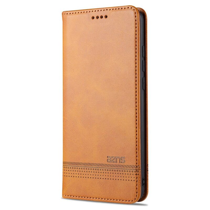 Bescherming Hoesje voor Xiaomi Mi 10 / 10 Pro Folio-hoesje Azns Leerstyling