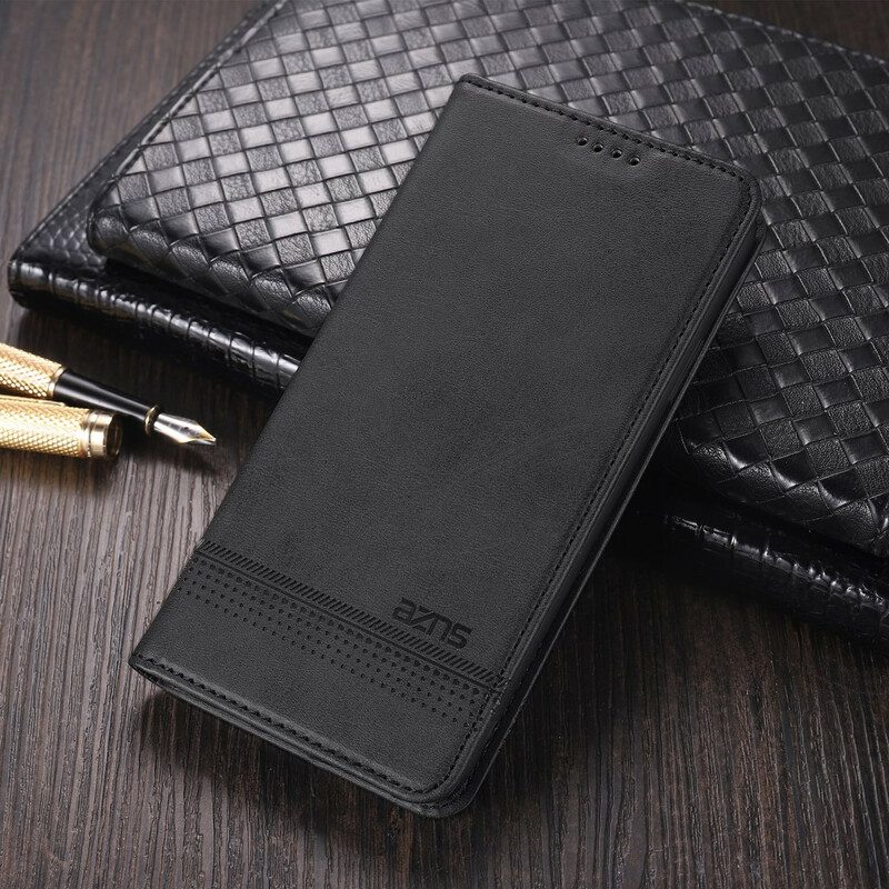 Bescherming Hoesje voor Xiaomi Mi 10 / 10 Pro Folio-hoesje Azns Leerstyling