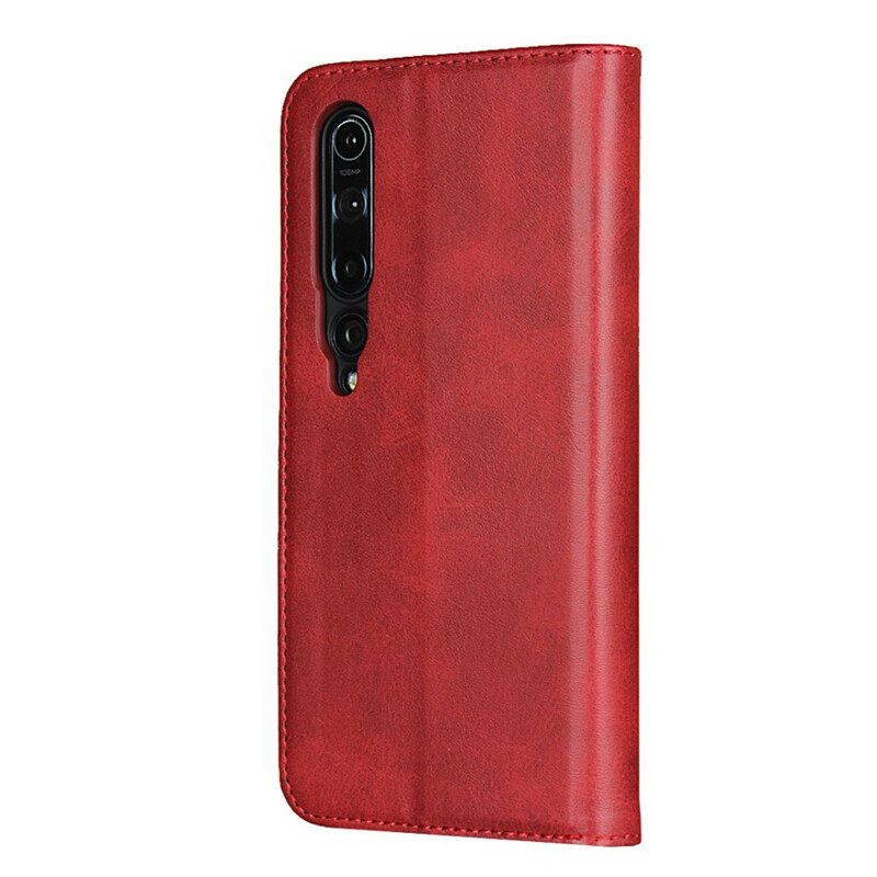 Bescherming Hoesje voor Xiaomi Mi 10 / 10 Pro Folio-hoesje Elegantie Splitleer