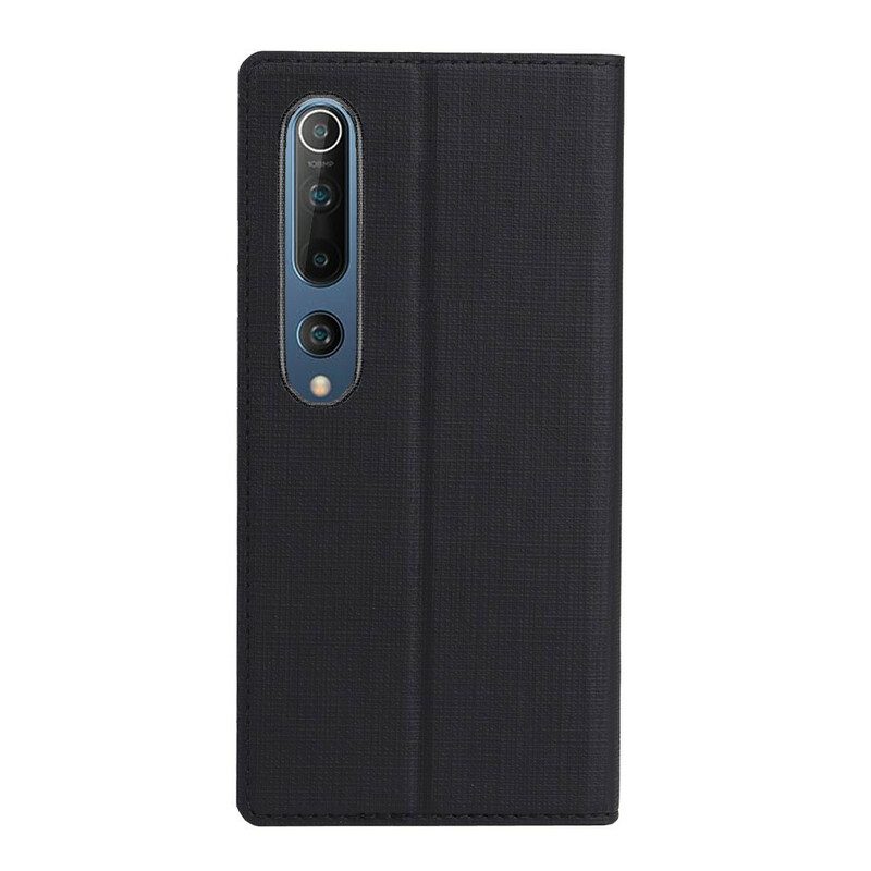 Bescherming Hoesje voor Xiaomi Mi 10 / 10 Pro Folio-hoesje Getextureerde Vili Dmx