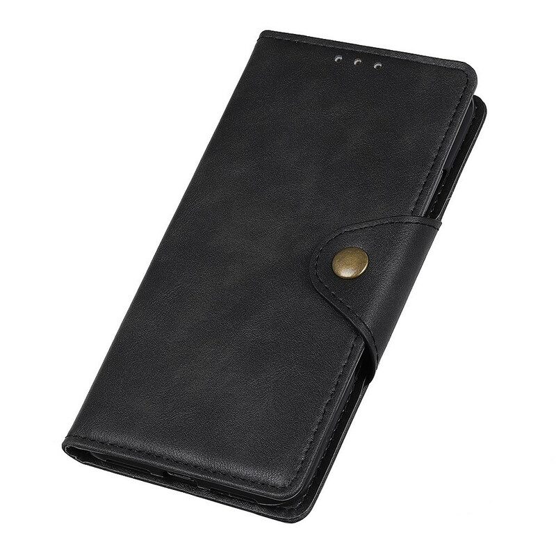 Folio-hoesje voor Xiaomi Mi 10 / 10 Pro Knoop Van Imitatieleer