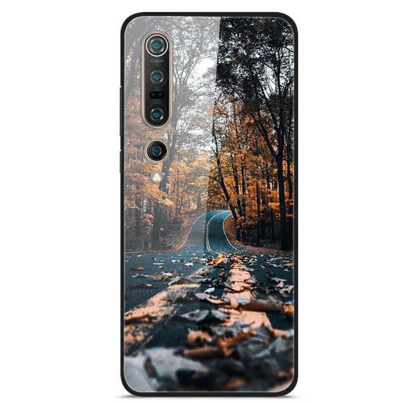 Hoesje voor Xiaomi Mi 10 / 10 Pro Gehard Glas Route Du Bonheur