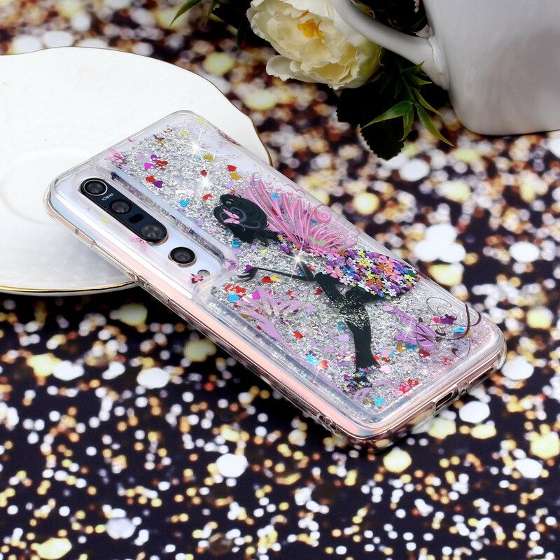 Hoesje voor Xiaomi Mi 10 / 10 Pro Glitter Fee