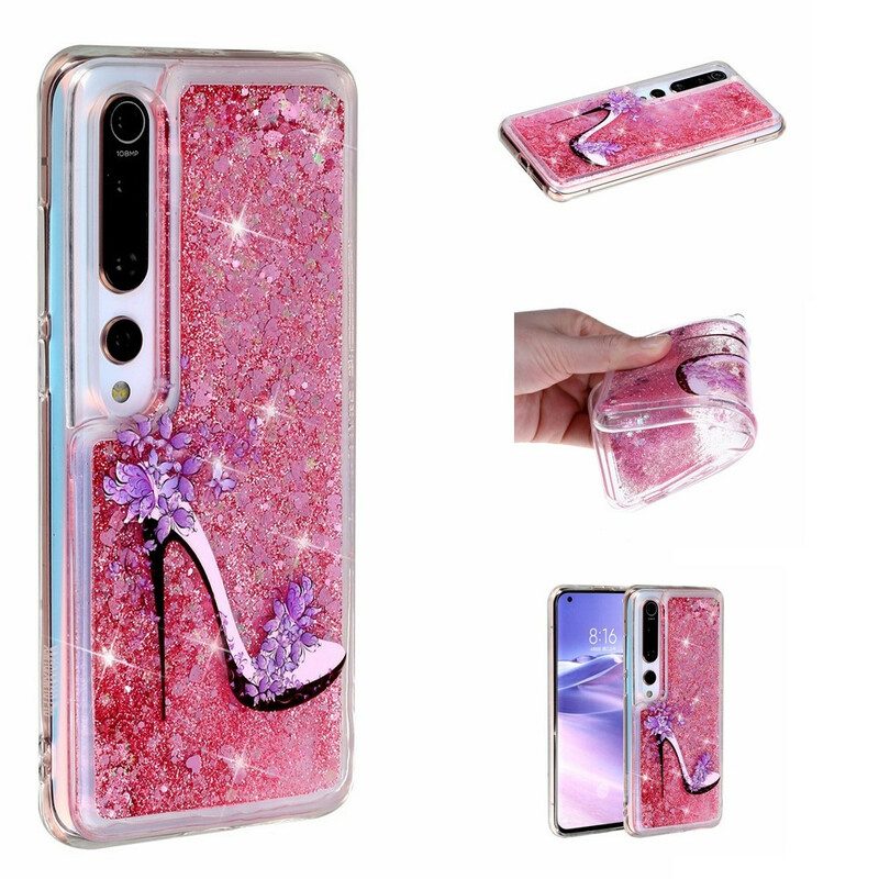 Hoesje voor Xiaomi Mi 10 / 10 Pro Glitterpomp