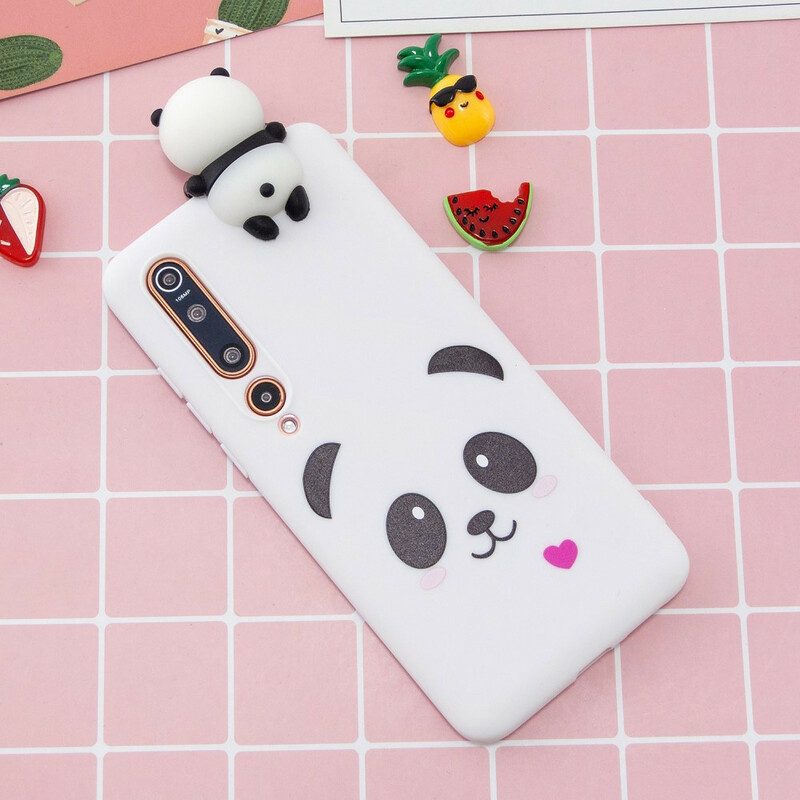 Hoesje voor Xiaomi Mi 10 / 10 Pro Ik Hou Van Panda 3d