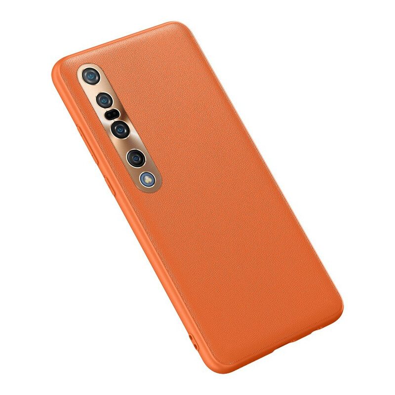 Hoesje voor Xiaomi Mi 10 / 10 Pro Prestigieus Leereffect