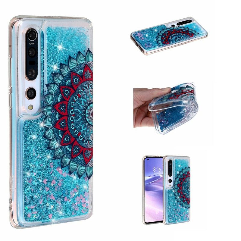 Telefoonhoesje voor Xiaomi Mi 10 / 10 Pro Glittermandala