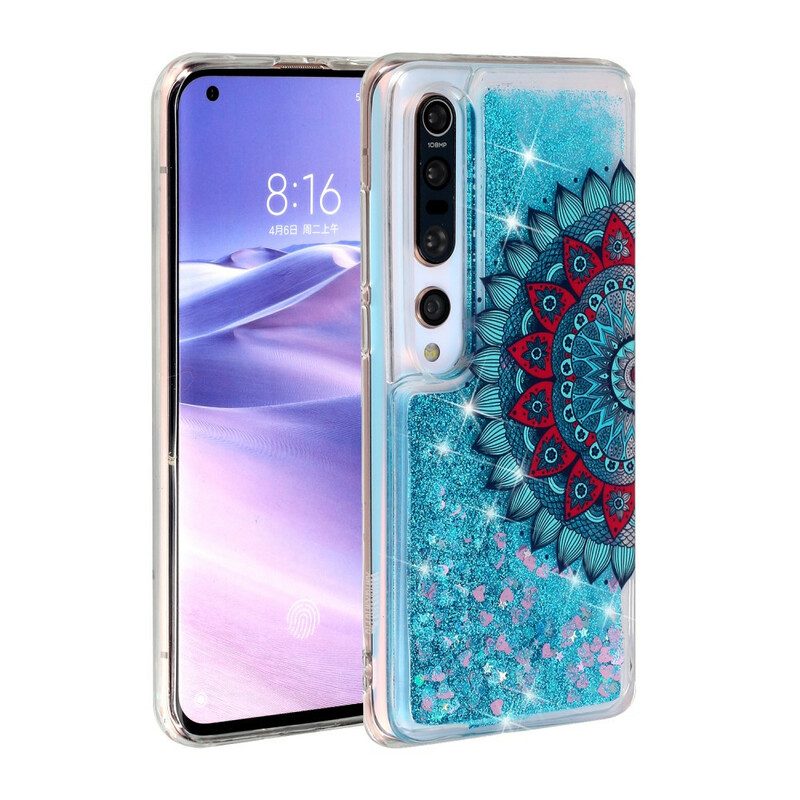 Telefoonhoesje voor Xiaomi Mi 10 / 10 Pro Glittermandala