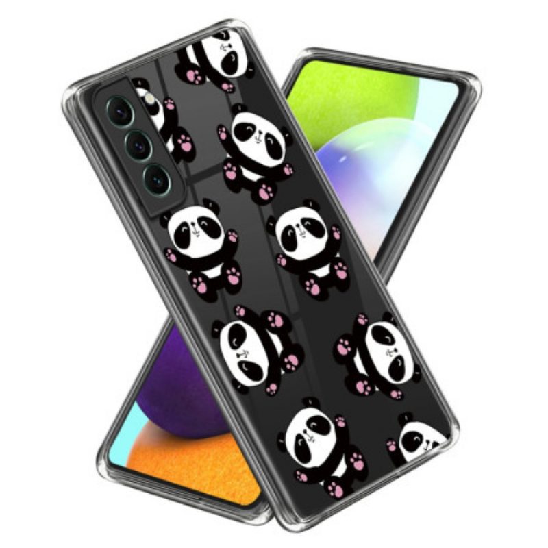 Hoesje Samsung Galaxy S24 5g Transparante Panda