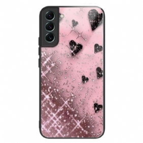 Hoesje Samsung Galaxy S24 5g La Vie En Rose Gehard Glas Bescherming Hoesje