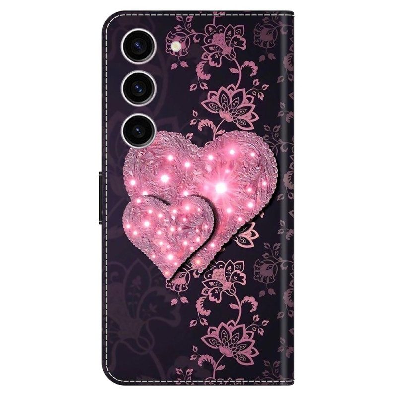 Leren Hoesje Samsung Galaxy S24 5g Kanten Harten