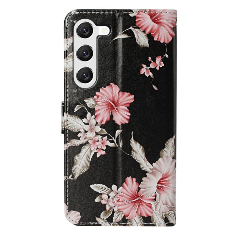 Leren Hoesje Voor Samsung Galaxy S24 5g Azalea