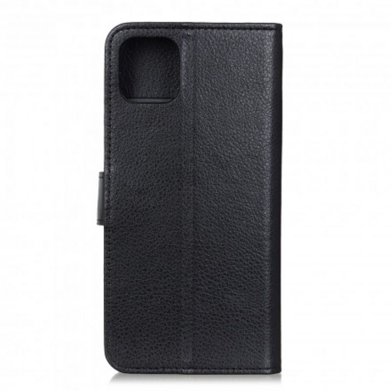 Flip Case voor Xiaomi Mi 11 (5G) Traditioneel Litchi Kunstleer