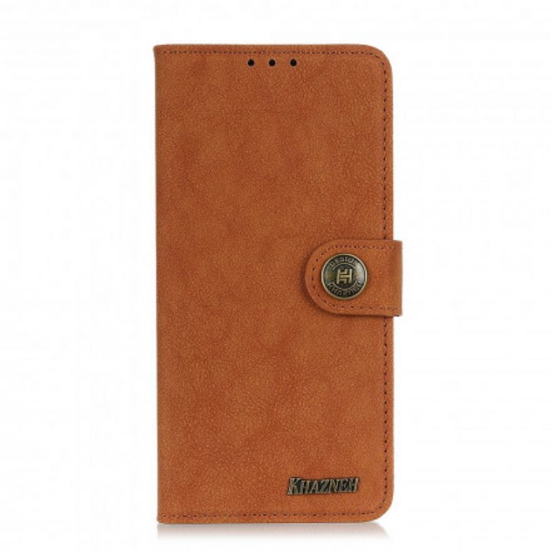 Folio-hoesje voor Xiaomi Mi 11 (5G) Khazneh Retro Splitleer