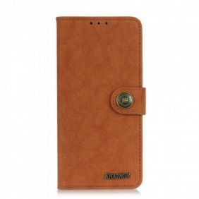 Folio-hoesje voor Xiaomi Mi 11 (5G) Khazneh Retro Splitleer