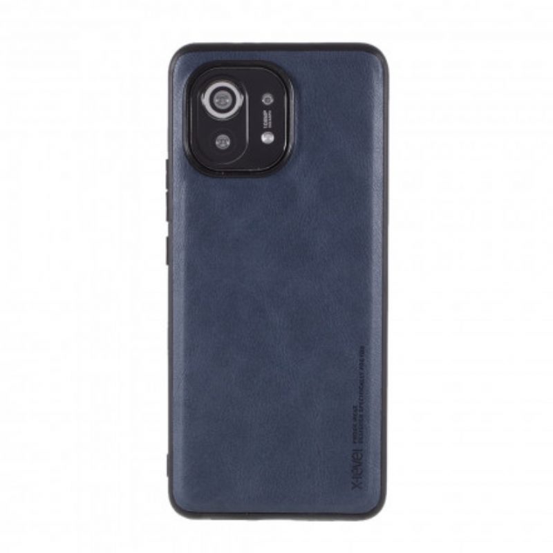 Hoesje voor Xiaomi Mi 11 (5G) Vintage Leereffect