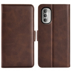 Folio-hoesje voor Moto G51 5G Flip Case Dubbele Klep