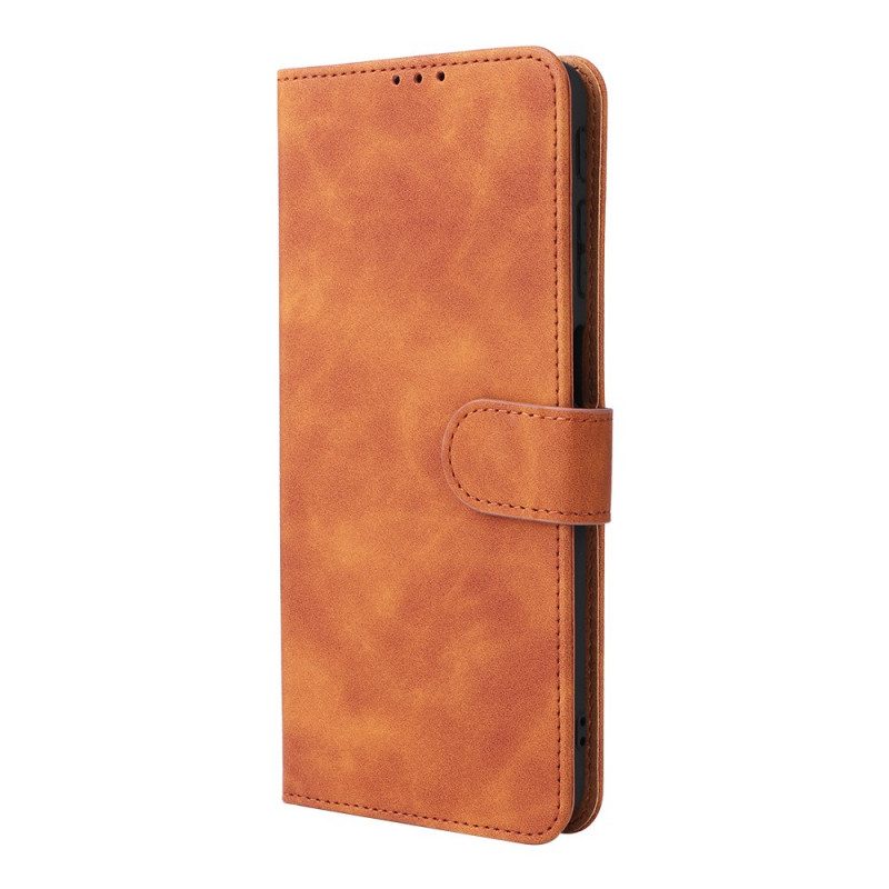 Folio-hoesje voor Moto G51 5G Huid Touch Vintage