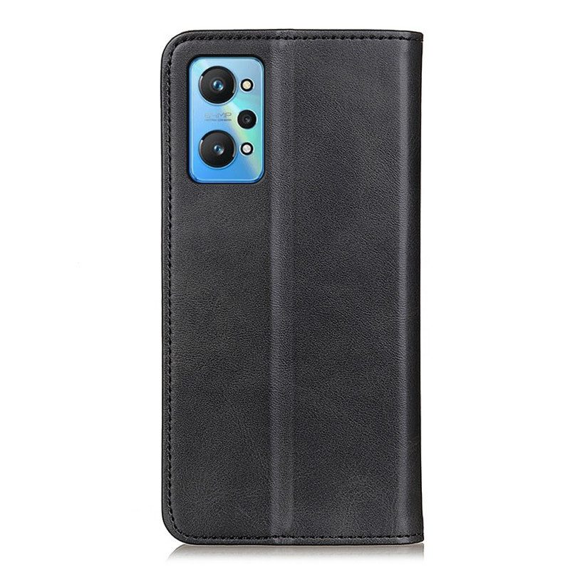 Bescherming Hoesje voor Realme GT Neo 3T / Neo 2 Folio-hoesje Elegantie Splitleer