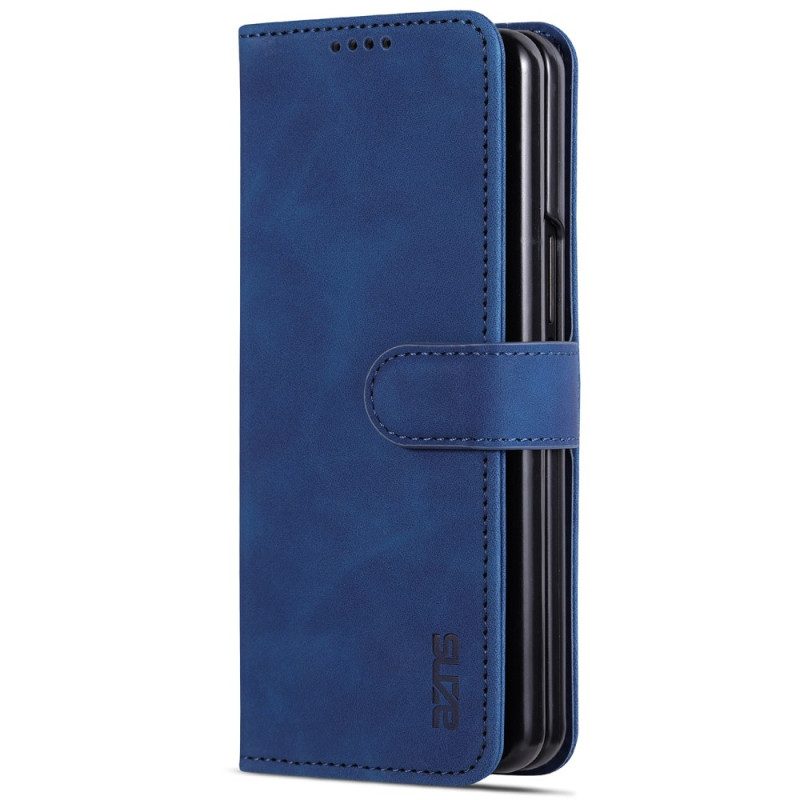 Bescherming Hoesje Samsung Galaxy Z Fold 6 Azns Leerstijl