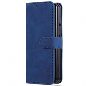 Bescherming Hoesje Samsung Galaxy Z Fold 6 Azns Leerstijl