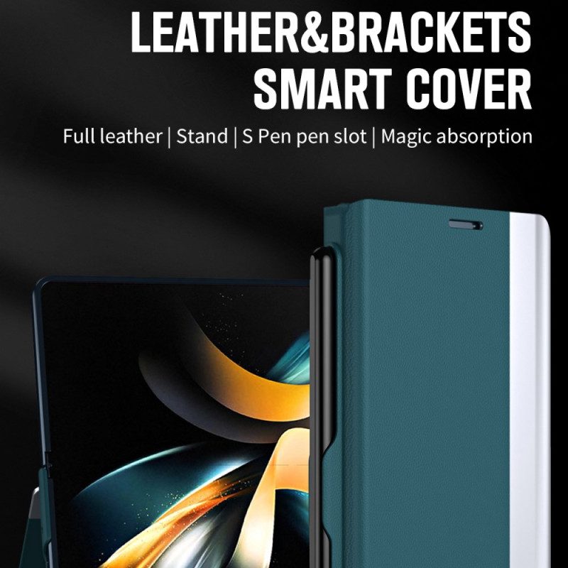 Cover Samsung Galaxy Z Fold 6 Nieuw Ontwerp Bescherming Hoesje