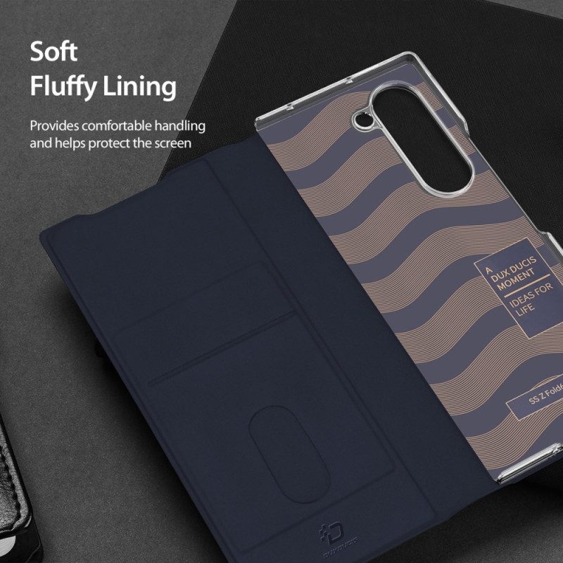 Cover Voor Samsung Galaxy Z Fold 6 Bril Serie Dux Ducis