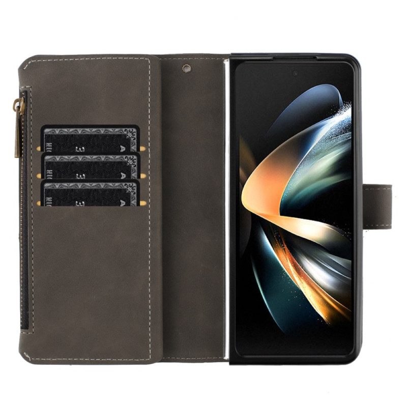 Folio-hoesje Samsung Galaxy Z Fold 6 Telefoonhoesje Binfen Color Geometry-portemonnee