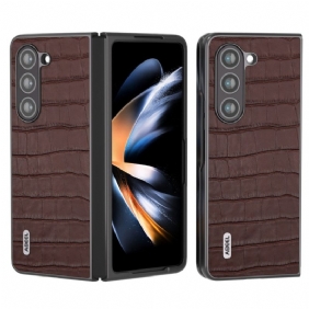 Hoesje Samsung Galaxy Z Fold 6 Krokodiltextuur Abeel Bescherming Hoesje