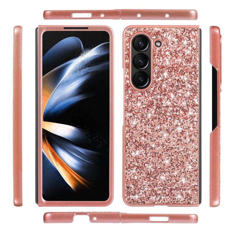 Hoesje Samsung Galaxy Z Fold 6 Siliconen Frame En Plastic Achterkant