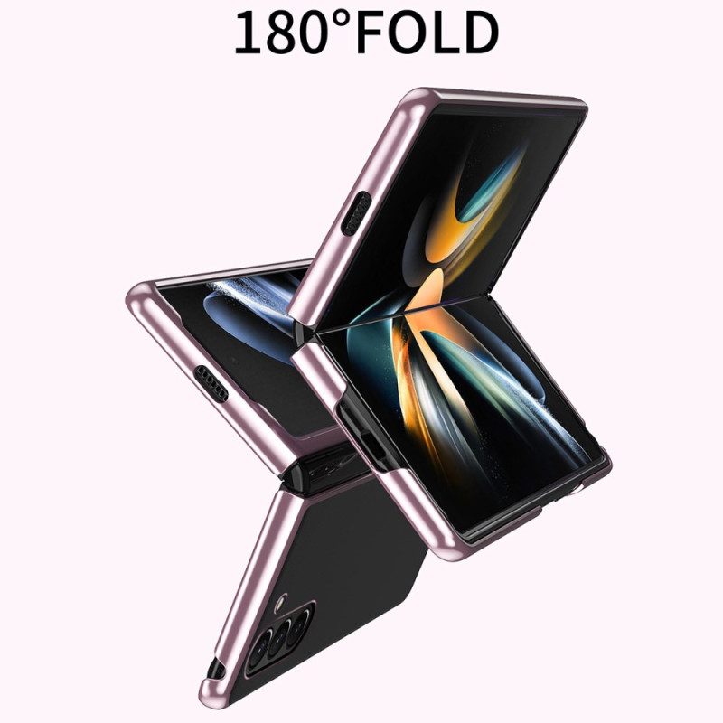 Hoesje Samsung Galaxy Z Fold 6 Transparante Metalen Randen