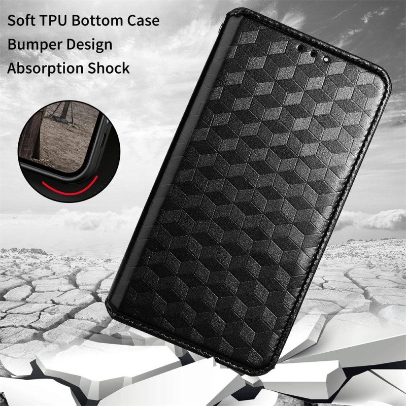 Bescherming Hoesje voor Xiaomi Redmi Note 12 Pro Folio-hoesje 3d Patroon