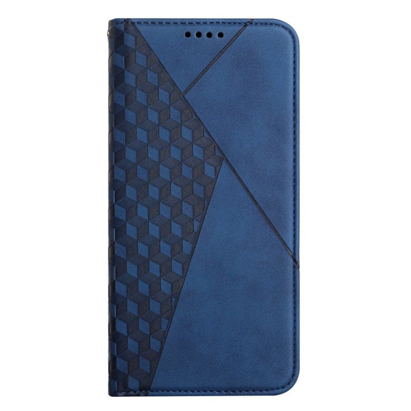 Bescherming Hoesje voor Samsung Galaxy S23 5G Folio-hoesje Stijl Leer 3d-patroon