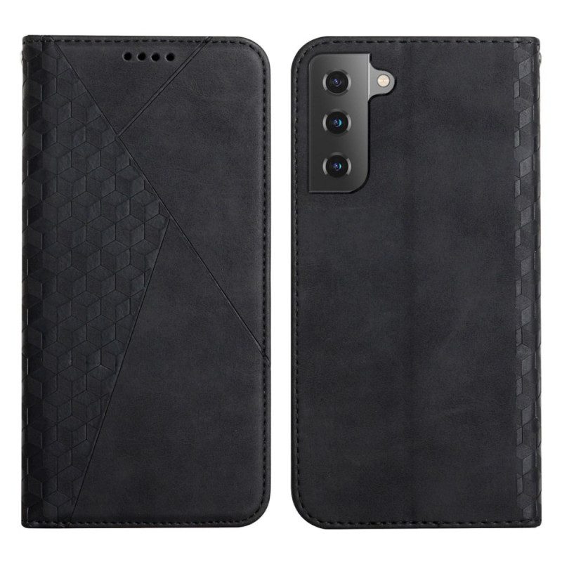 Bescherming Hoesje voor Samsung Galaxy S23 5G Folio-hoesje Stijl Leer 3d-patroon