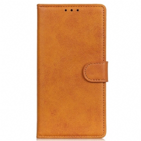 Folio-hoesje voor Samsung Galaxy S23 5G Mat Kunstleer