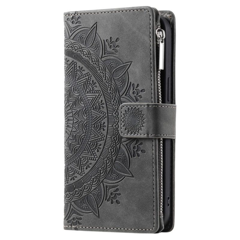 Folio-hoesje voor Samsung Galaxy S23 5G Multifunctionele Mandala