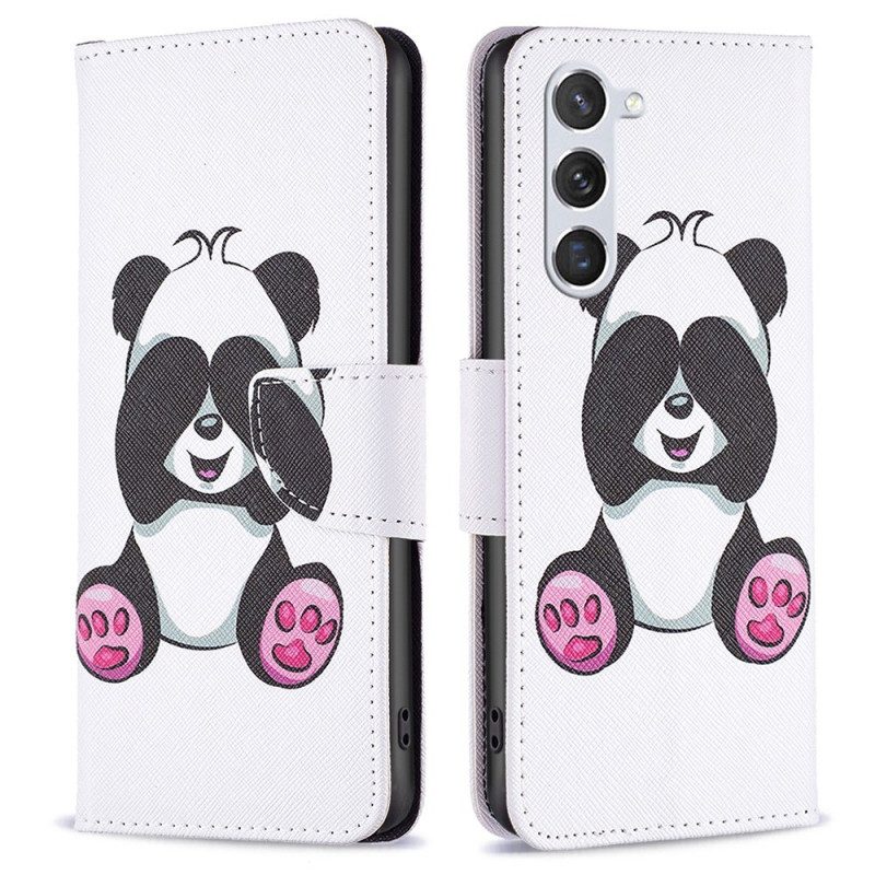 Folio-hoesje voor Samsung Galaxy S23 5G Panda