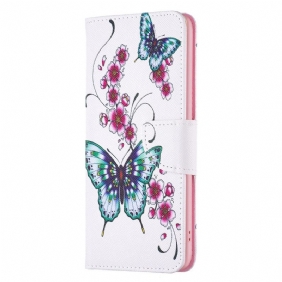 Folio-hoesje voor Samsung Galaxy S23 5G Weiger Vlinders