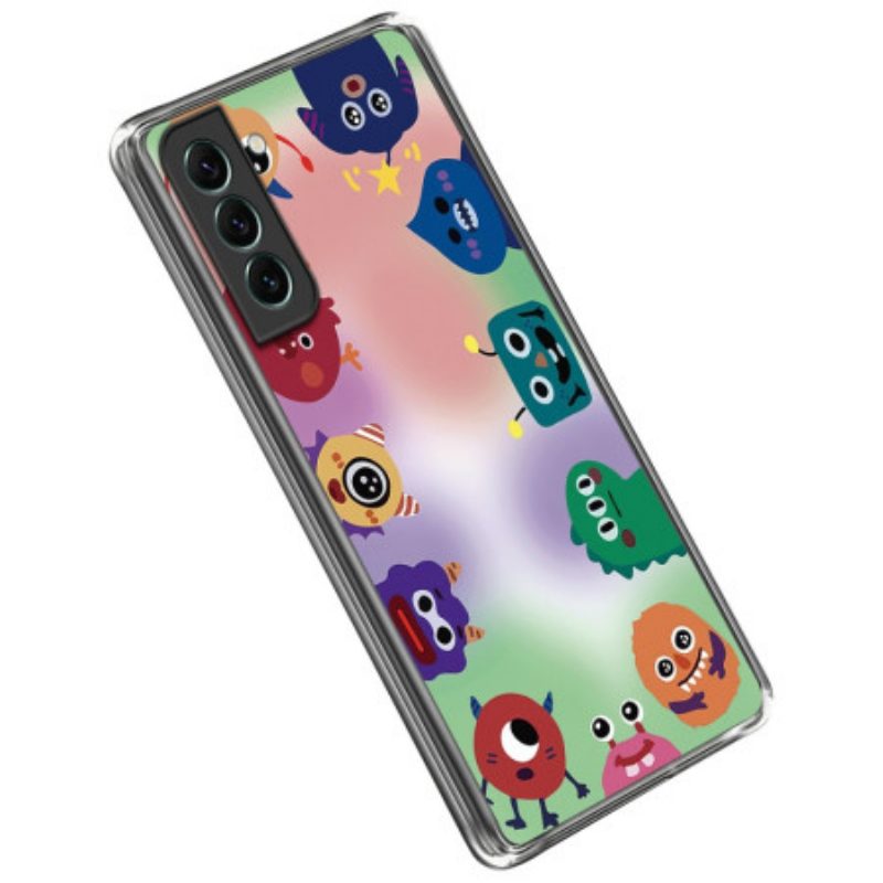 Hoesje voor Samsung Galaxy S23 5G Flexibele Kleine Monsters